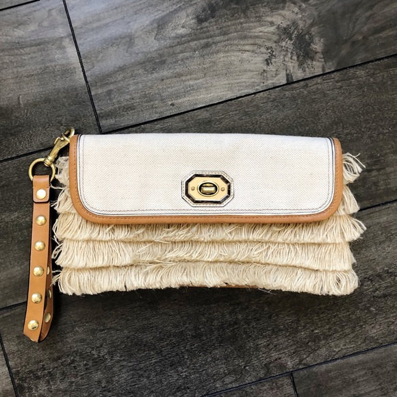 Coach Handbags - Bohemian Style Coach Clutch Handbag Wristlet